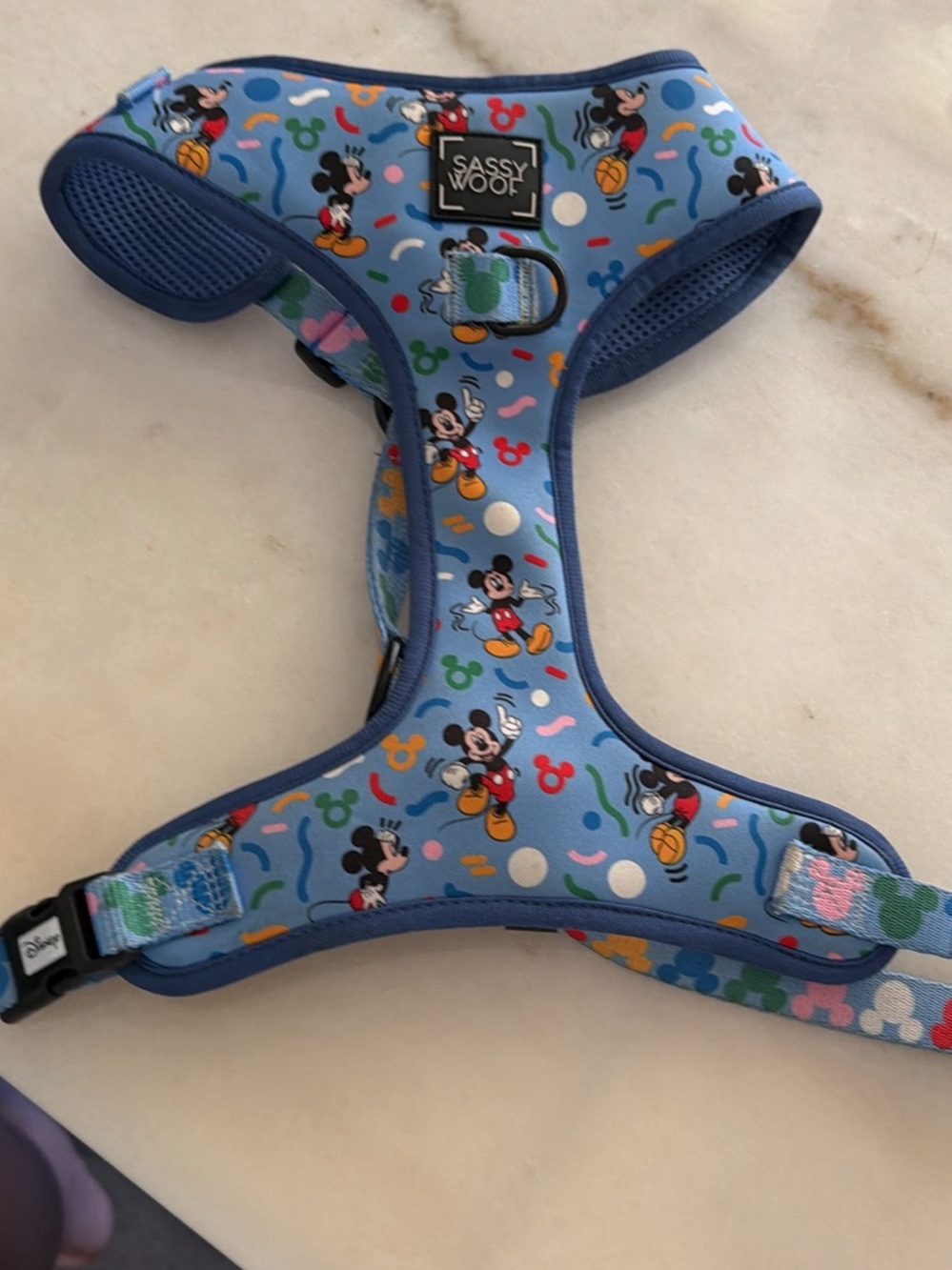 Mickey Mouse Sassy Woof Dog Harness